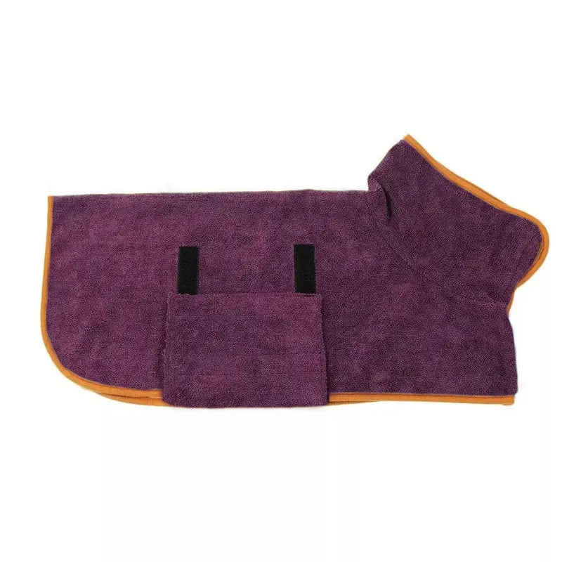 Pet Bathrobe Fast Drying Towel - Imagem 5
